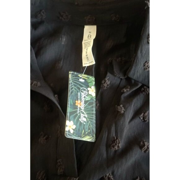 Blooming Jelly Women's Beach Cover Up Summer Dress V-Neck Navy Blue Medium NWT - Picture 8 of 8